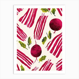 Beets Summer Illustration 1 Art Print