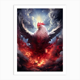 Rooster 1 Art Print