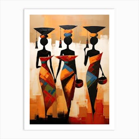 African Women 3 Art Print