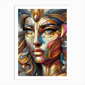 Cleopatra Portrait Artwork 156 Art Print