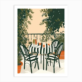 Aperitivo Time In Italy Art Print