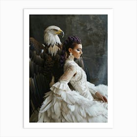 Eagle Portrait Art Print