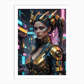 Cyberpunk 4 Art Print