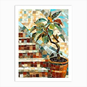 Mosaic Art 15 Art Print