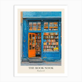 Reykjavik Book Nook Bookshop 2 Poster Art Print