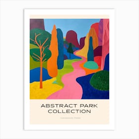 Abstract Park Collection Poster Hangang Park Seoul 1 Art Print