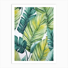 Tropical Leaves 6 Art Print
