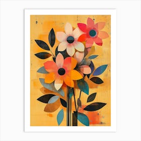 Flowers In A Vase 135 Art Print