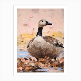 Bird Painting Canada Goose 3 Art Print
