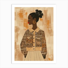 African Woman 174 Art Print