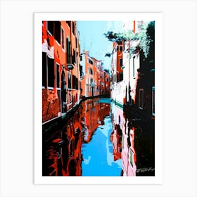 Venice - Waterway Express Art Print