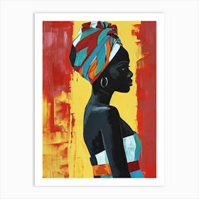 Africa's Boho Art; The Valley Verse 2 Art Print