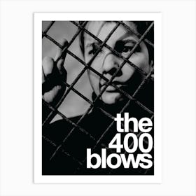 The 400 Blows Art Print