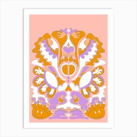 Psychedelic Pattern Art Print