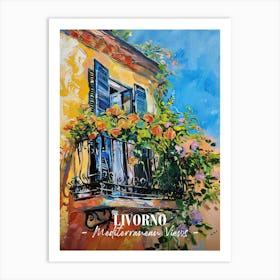 Mediterranean Views Livorno 4 Art Print