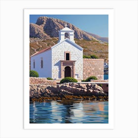 Church On The Beach Art Print