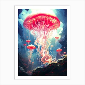 Jellyfish Art Print