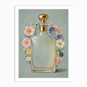 Perfume Bottle Art Print