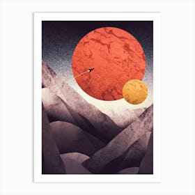 An Unknown World Art Print