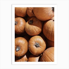 Pumpkins 1 Art Print