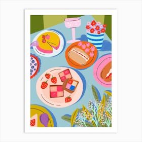 Picnic Art Print