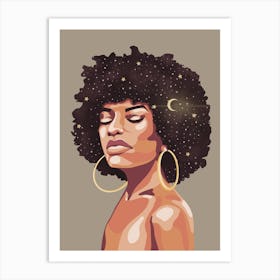 Celestial Woman Art Print