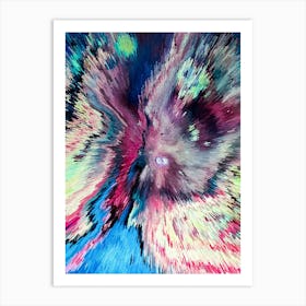 Acrylic Extruded Painting 577 Art Print