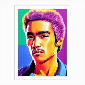 Bruce Lee Pop Movies Art Movies Art Print