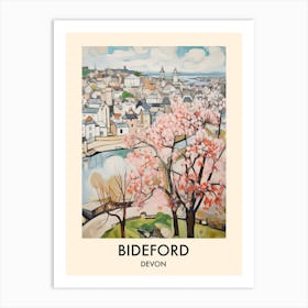 Bideford (Devon) Painting 1 Travel Poster Art Print