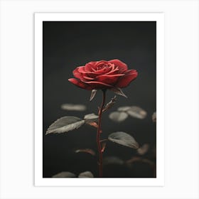 Dark Rose 36 Art Print