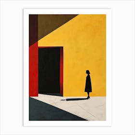 Doorway, Minimalism 3 Art Print