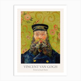 Portrait Of Joseph Roulin, Vincent Van Gogh Poster Art Print