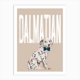 Dalmatian Dog Art Print