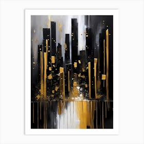 Chicago Cityscape II 1 Art Print