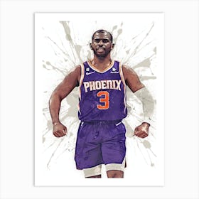 Chris Paul Phoenix Suns Art Print