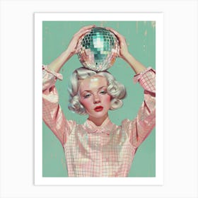 Disco Ball 23 Art Print