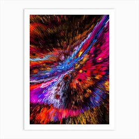 Acrylic Extruded Painting 2 Art Print