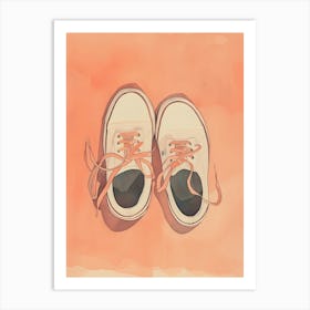 White Sneakers 1 Art Print