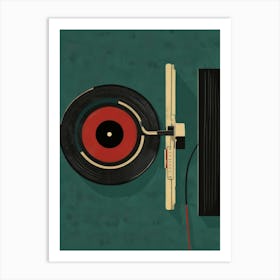 Vinyl Stock Videos & Royalty-Free Footage 1 Art Print