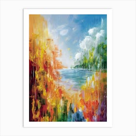 Abstract Painting 87 Art Print