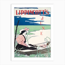 Lippincott's, June, Edward Penfield Art Print