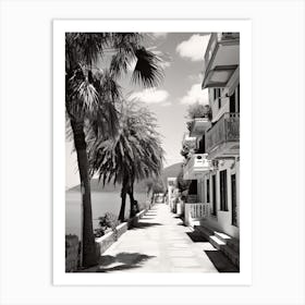 Bodrum, Turkey, Photography In Black And White 4 Art Print