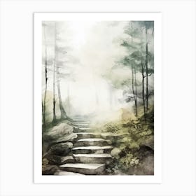 Path To The Forest Art Print