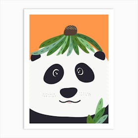 Cute Panda Art Print