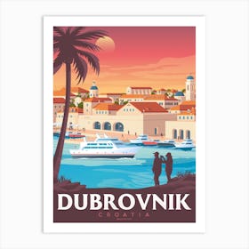 Dubrovnik Croatia Art Print