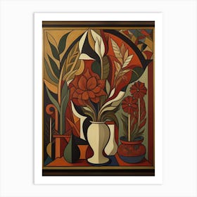 Flowers In A Vase 1 Art Print