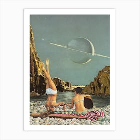 Serenade To Saturn Art Print