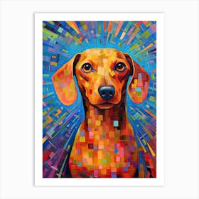 Dachshund 7 Art Print