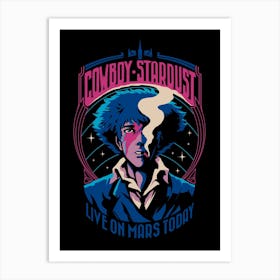 Cowboy Stardust Art Print