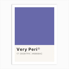 Very Perri Art Print